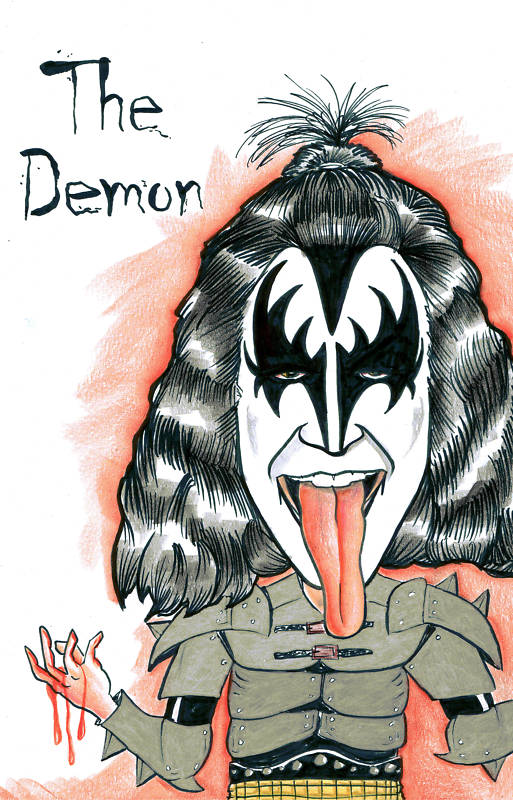 513x800 Fredkocebadesign Kiss Band Tribute! - Kiss Band Drawing