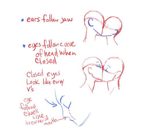 500x458 How To Draw Kissing Tumblr - Kiss Drawing