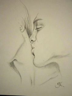 236x314 Simple Drawing Of A Kiss Art Inspiration Art, Art Sketches - Kiss Drawing Photos