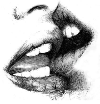420x436 Pencil Drawing Sketch - Kiss Pencil Drawing