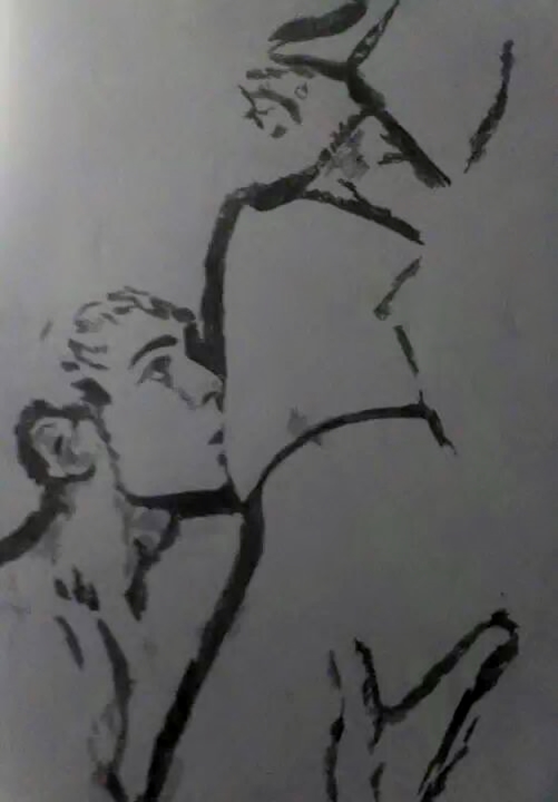 501x720 Kissing Pencil Drawings Antwerp Pda - Kiss Pencil Drawing