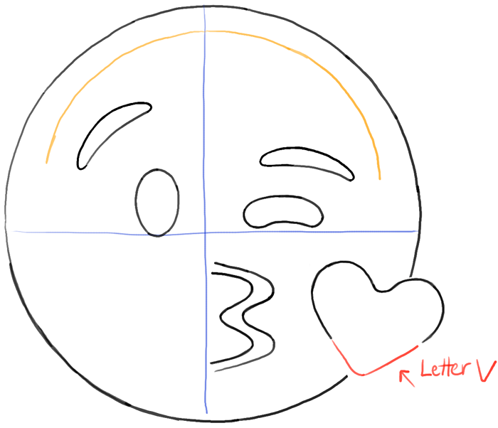 Kissy Face Drawing at Explore collection of Kissy Face Drawing