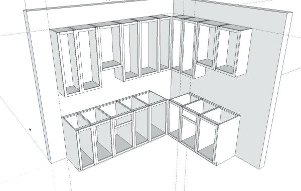 600x381 draw kitchen cabinets draw kitchen cabinet layout lovely home - Kitchen Cabinet Drawings