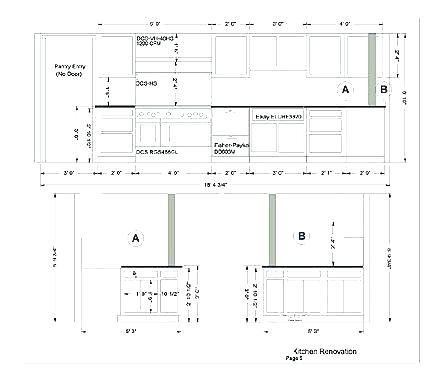438x382 kreg building plans kitchen cabinet building enchanting how - Kitchen Cabinet Drawings