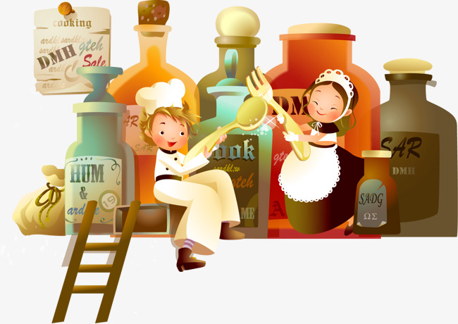 650x460 Cartoon Drawing Of Joy Kitchen, Cartoon Clipart, Kitchen Clipart - Kitchen Cartoon Drawing