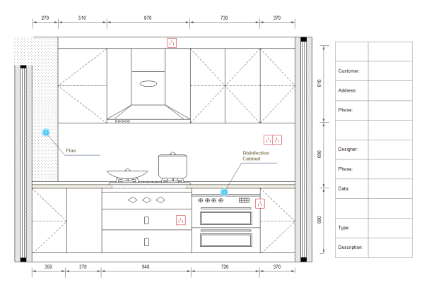 600x424 Kitchen Design Diagram Examples And Templates - Kitchen Design Drawing