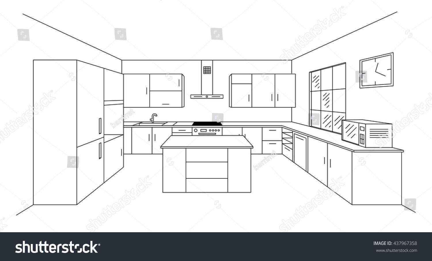 Kitchen Design Drawing 37 