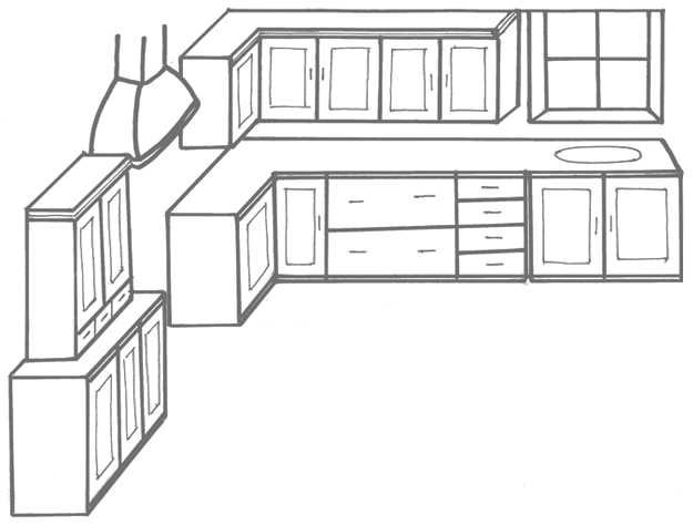 625x474 Easy Kitchen Drawing Design Ideas Kitchen Kitchen - Kitchen Drawing Easy