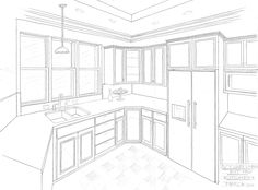 236x174 Best Kitchen Drawing Images Drawings, Paintings, Sketches - Kitchen Drawing Free
