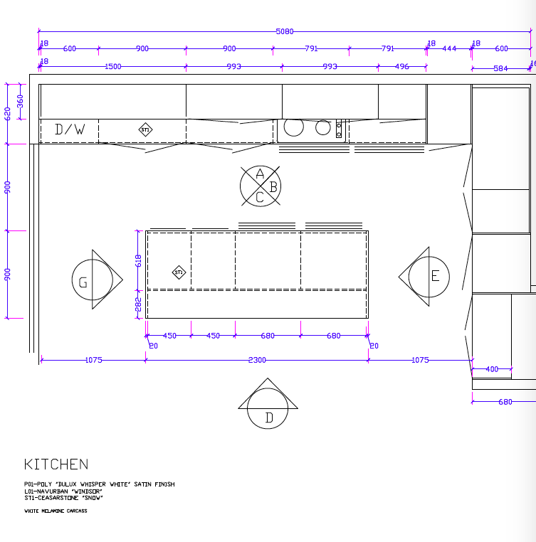 753x762 Kitchen Design Shop Drawings Blue Tea Kitchens Bathrooms - Kitchen Drawings