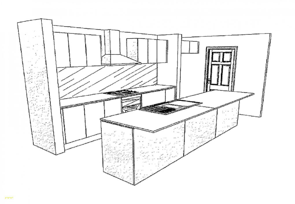 1020x704 kitchens breathtaking kitchen drawing applied to your residence - Kitchen Drawings