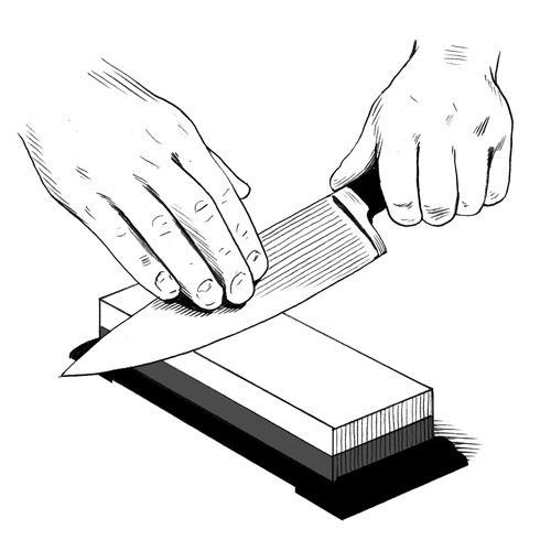 500x500 the chef's knife the most valuable tool in your kitchen wired - Kitchen Knife Drawing