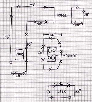 300x333 Kitchen Layout Drawing - Kitchen Layout Drawing