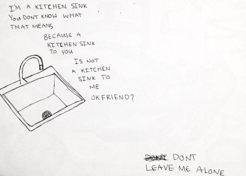 500x359 drawing lyrics twenty one pilots tyler joseph josh dun kitchen - Kitchen Sink Drawing