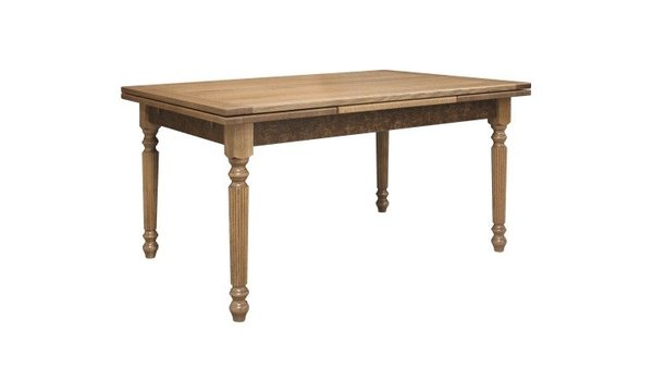 600x360 keystone collections cleveland stowleaf draw extension dining table - Kitchen Table Drawing