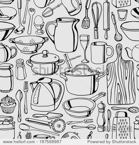 450x470 Kitchen Utensils Drawing Unique Best Kitchen Tools Images - Kitchen Tools Drawing