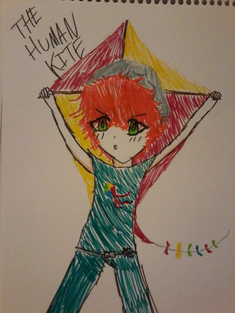 768x1024 The Human Kite Drawing South Park Amino - Kite Drawing Images