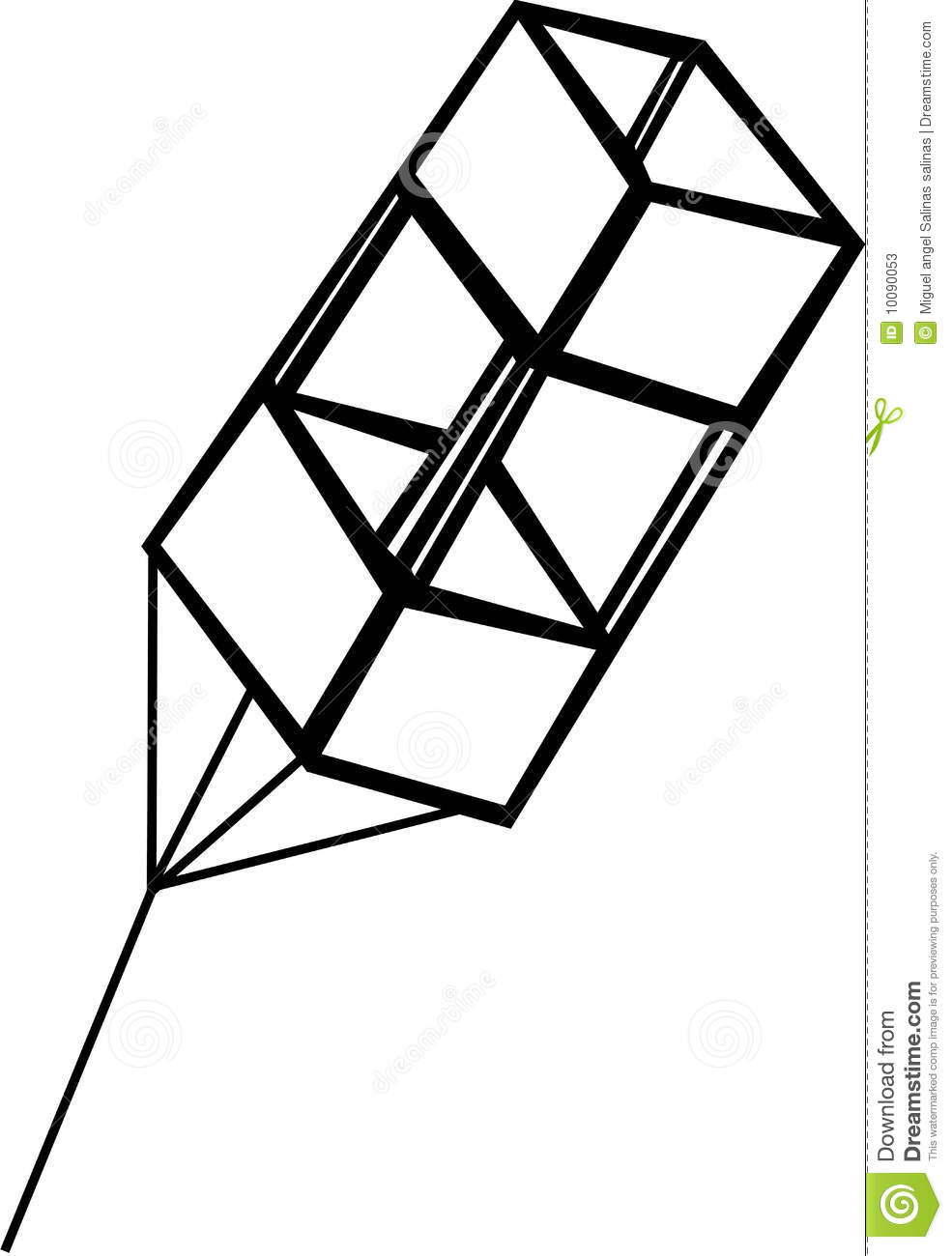 985x1300 Kite Clip Art Black And White - Kite Line Drawing