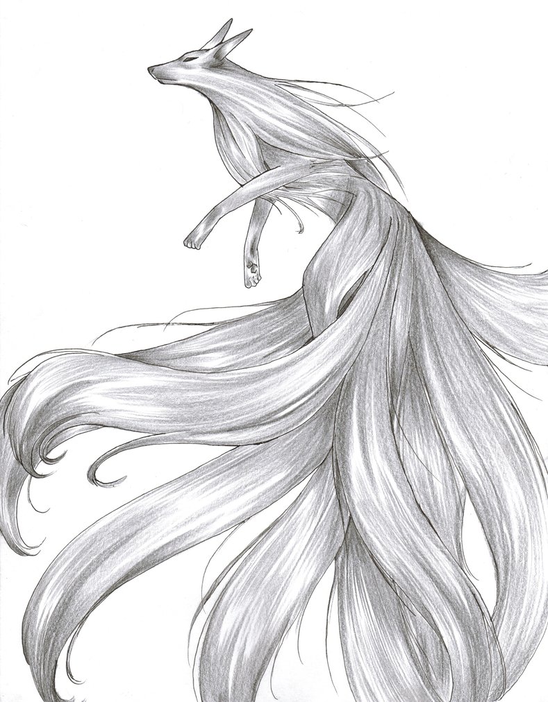 789x1012  - Kitsune Drawing