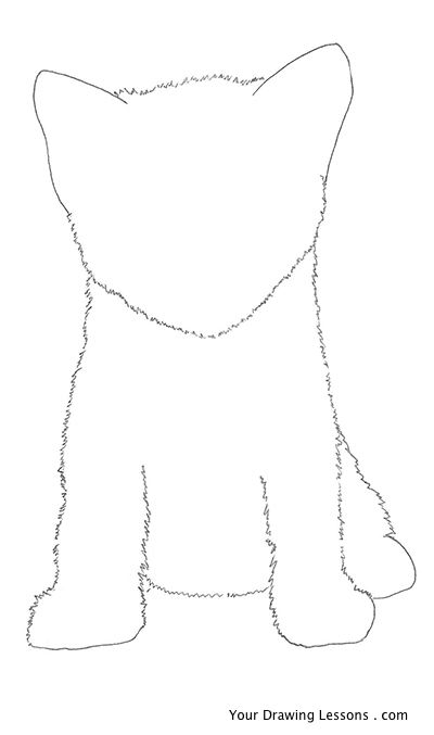 400x677 How To Draw A Kitten Your Drawing Lessons - Kitten Drawing