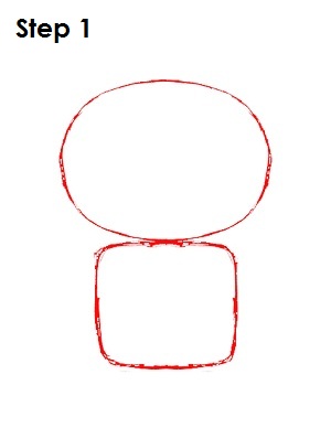 300x388 How To Draw Hello Kitty - Kitty Drawing Easy