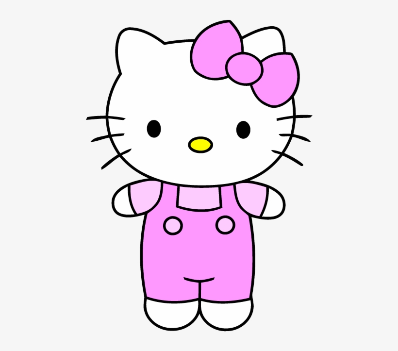 820x723 Hello Kitty - Kitty Drawing Easy