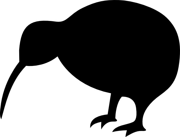 600x457 kiwi bird clip art free vector in open office drawing - Kiwi Drawing
