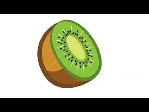 480x360 how to draw a kiwi how to draw fruits - Kiwi Drawing