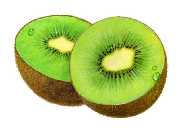 640x466 Kiwi Images About Fruit And Vegetables Clip Art - Kiwi Fruit Drawing