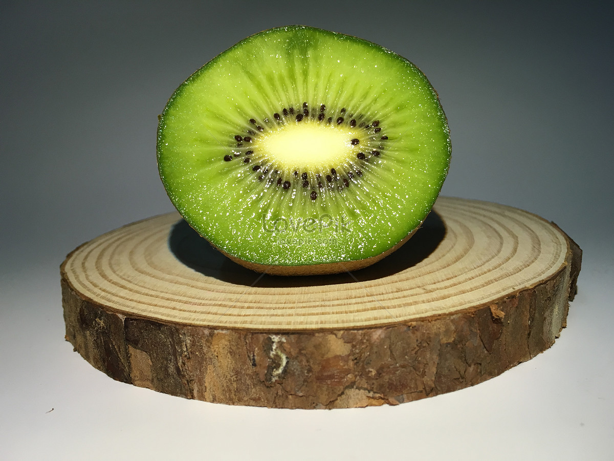 1200x900 Kiwifruit Section Drawing Wood Base Photo Image Picture Free - Kiwi Fruit Drawing