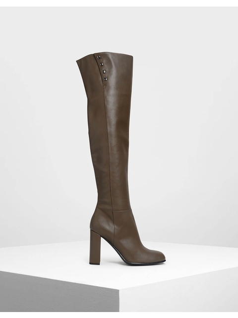 480x640 stud detail thigh high boots endource - Knee High Boots Drawing