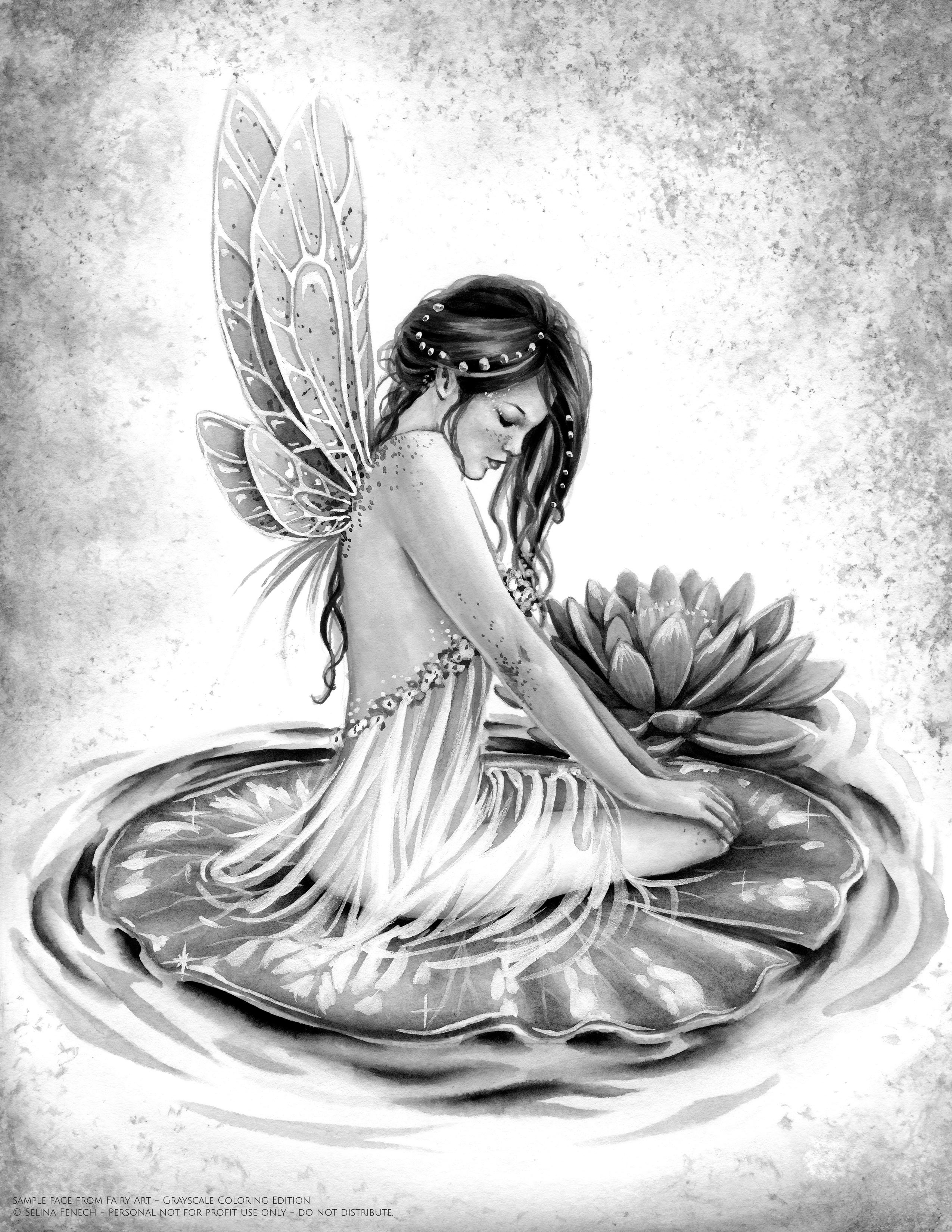 Kneeling Angel Drawing at PaintingValley.com | Explore collection of ...