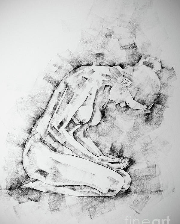 599x748 Sketchbook - Kneeling Drawing