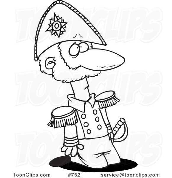 581x600 cartoon black and white line drawing of a kneeling soldier - Kneeling Soldier Drawing