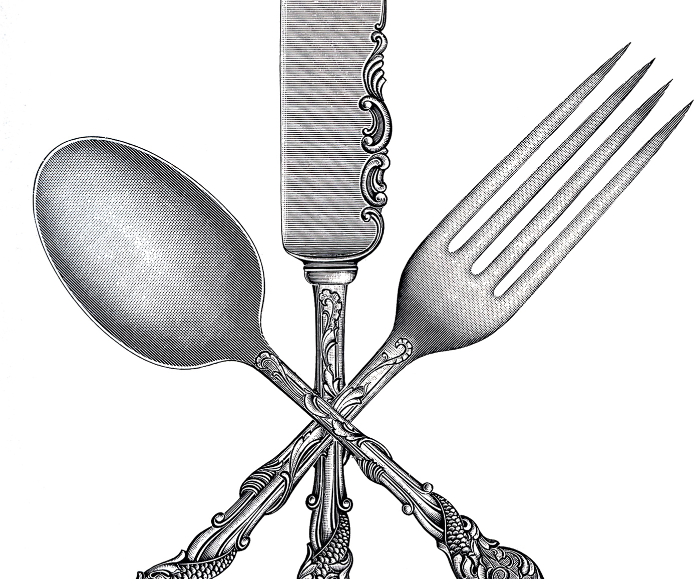 1394x1156 plate drawing utensil clip art knife and fork - Knife And Fork Drawing
