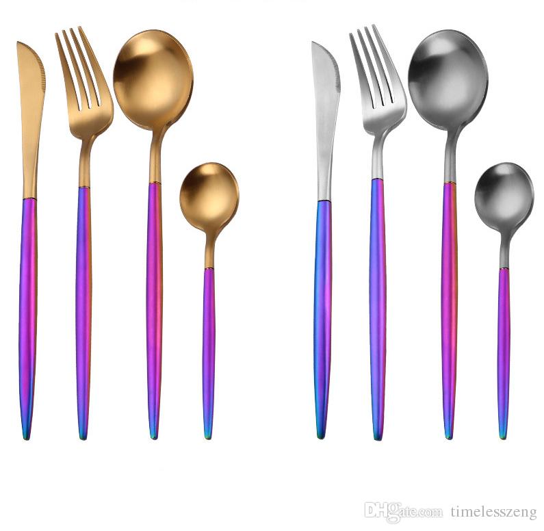 795x776 portugal style flatware set stainless steel knife fork spoon - Knife And Fork Drawing