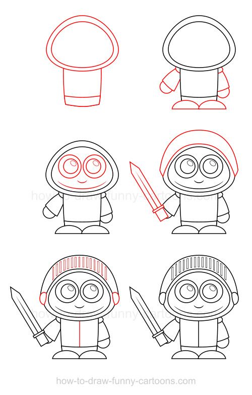 500x783 How To Draw A Knight In Drawing Drawings, Cartoon - Knight Cartoon Drawing