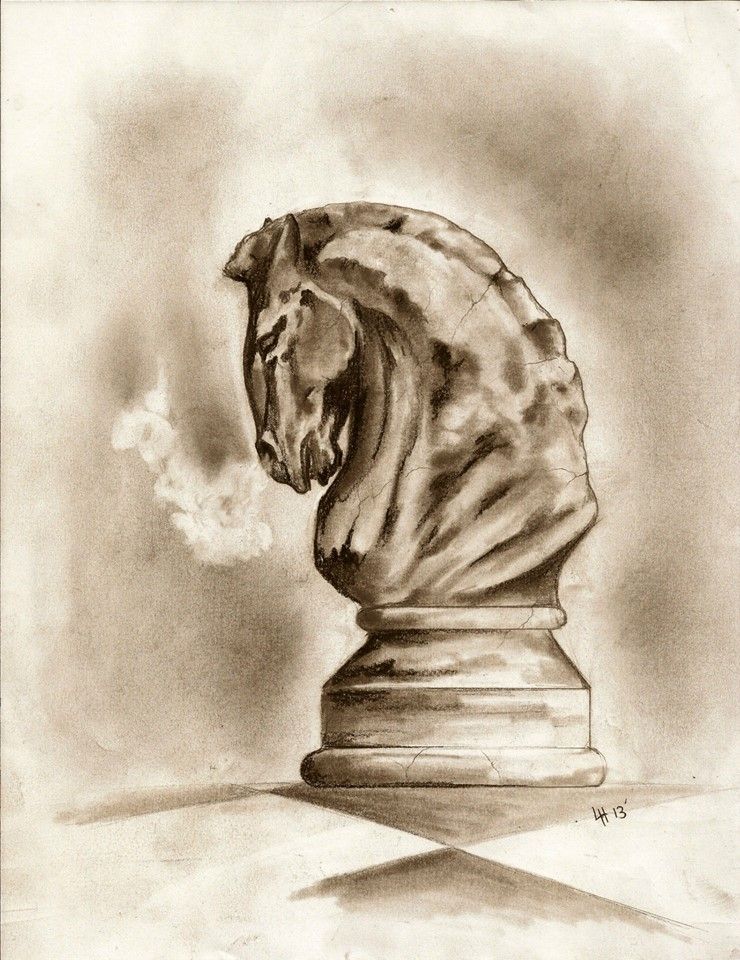 740x960 horse knight chess piece drawing sketch tattoo design holy - Knight Chess Piece Drawing