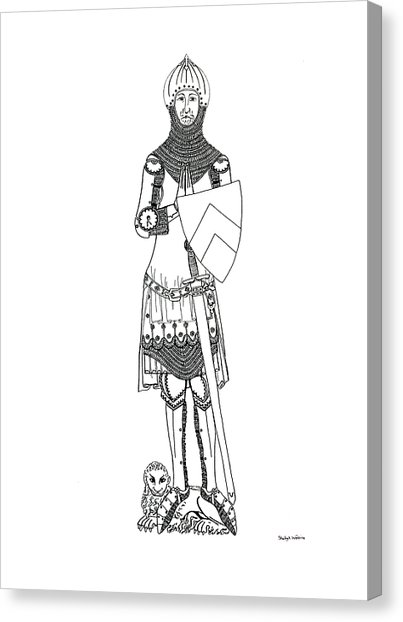 403x622 Medieval Knight Drawing Drawing - Knight Drawing