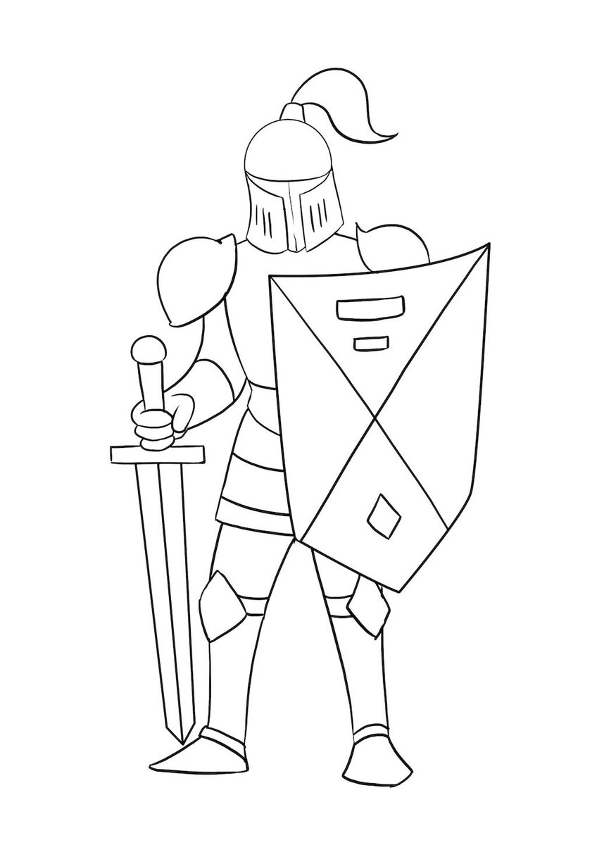 Knight Drawing at Explore collection of Knight Drawing