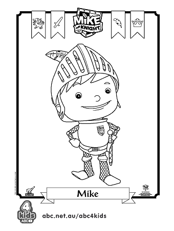 340x453 Mike The Knight - Knight Drawing For Kids