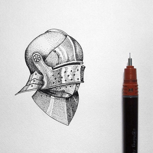 500x500 Huge Collection Of 'medieval Helmet Drawing' Download More Than - Knight Helmet Drawing
