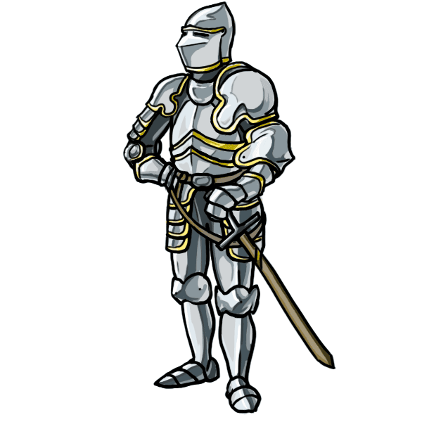 Knight In Armor Drawing at PaintingValley.com | Explore collection of ...