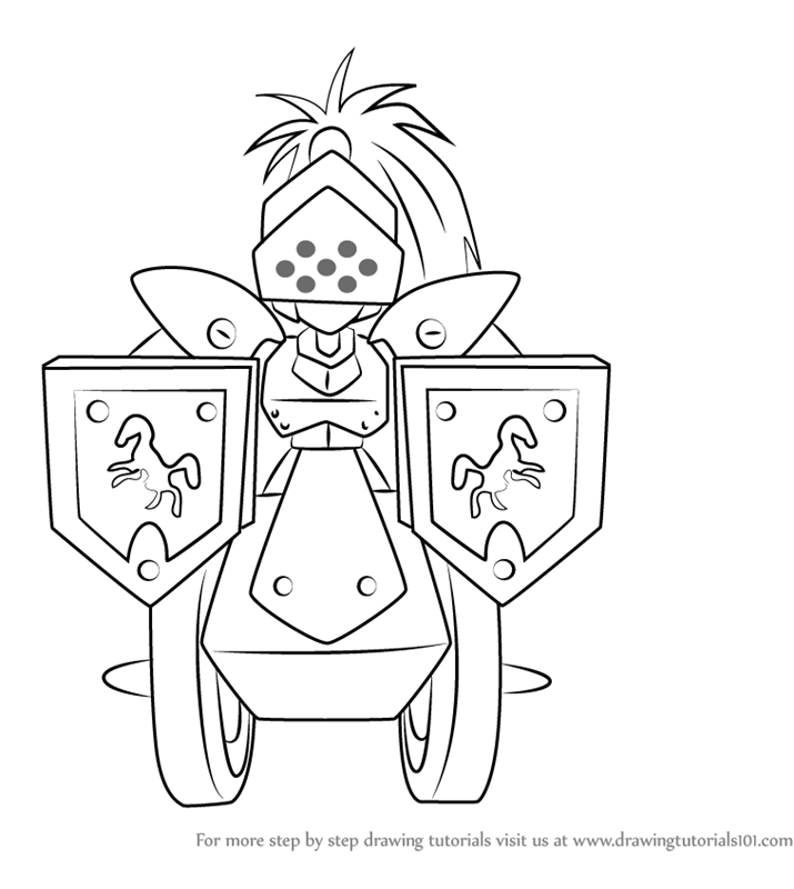 715x800 Learn How To Draw Knight Armor From Medabots - Knight In Armor Drawing