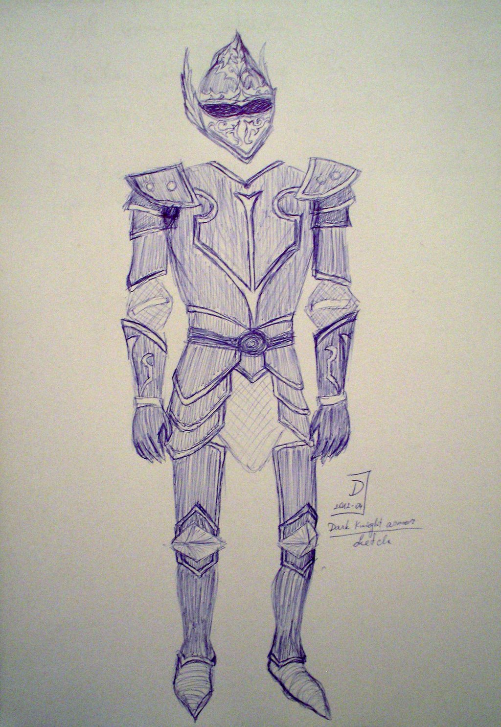 1024x1485 Knight Armor Sketch Pictures And Ideas On Meta Networks - Knight In Armor Drawing