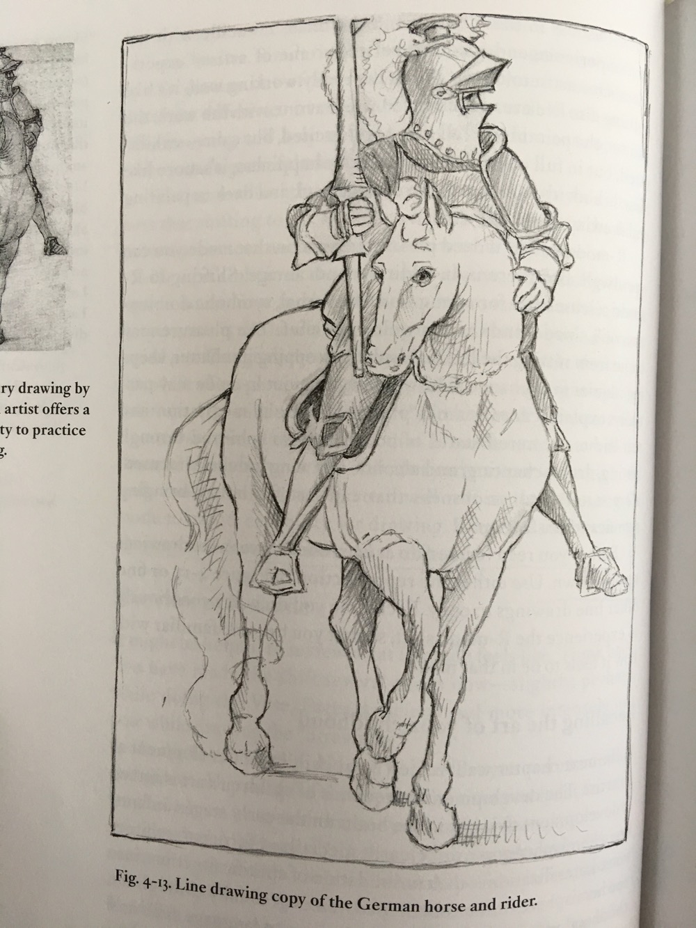 1000x1333 Learning To Draw, Day Upside Down Knight Chuck Grimmett - Knight On Horse Drawing