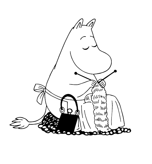 494x534 famous illustrators' depictions of knitting ranked in order - Knitting Drawing