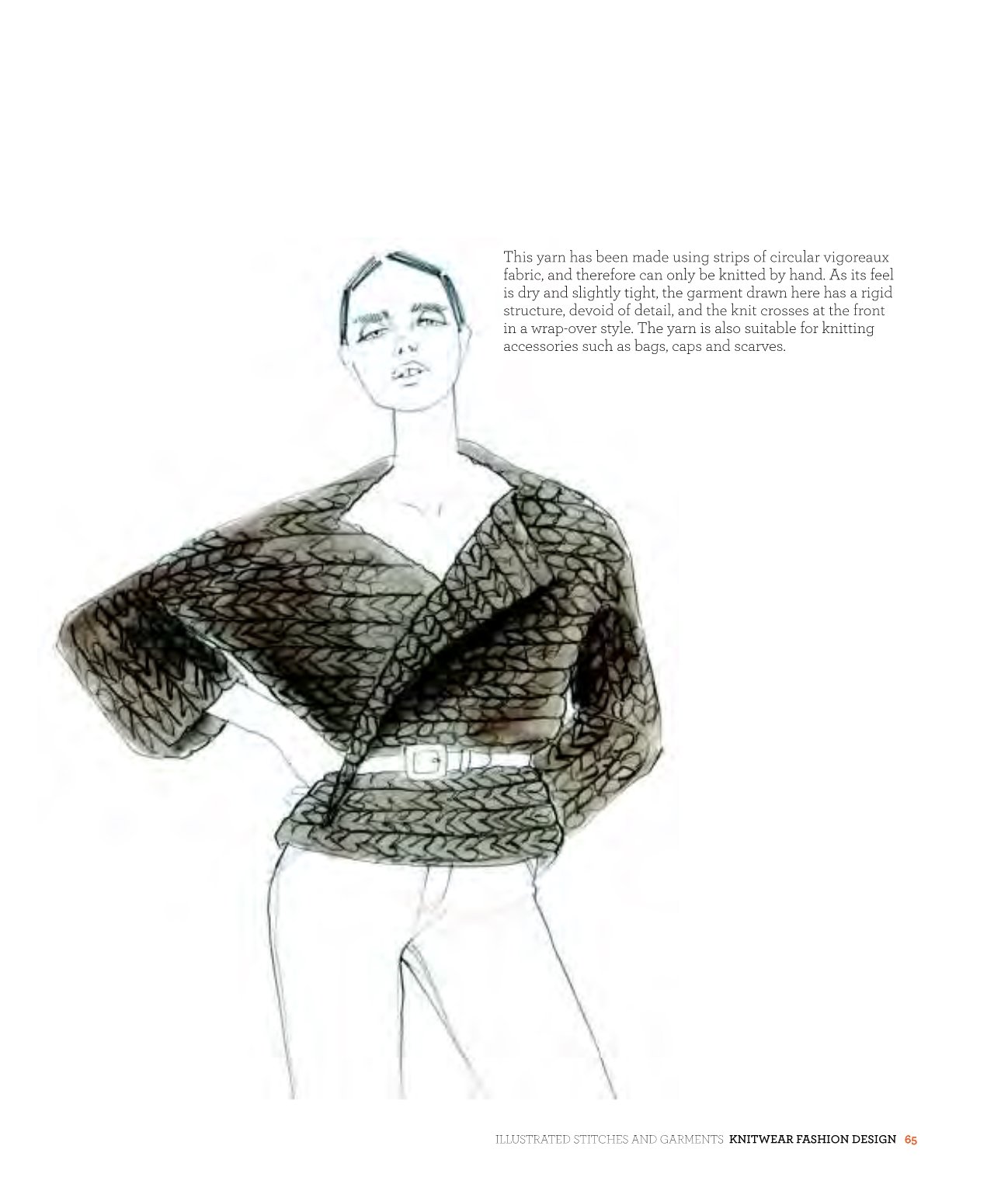 1298x1534 knitwear fashion design the secrets of drawing knitted fabrics - Knitting Drawing