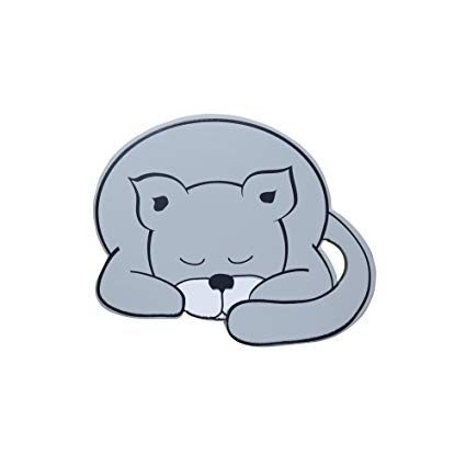 425x425 viefe children's handle sleeping cat wooden cabinetdraw knob - Knob Drawing