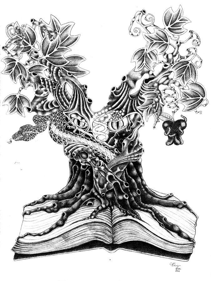 675x900 tree of knowledge drawing - Knowledge Drawing